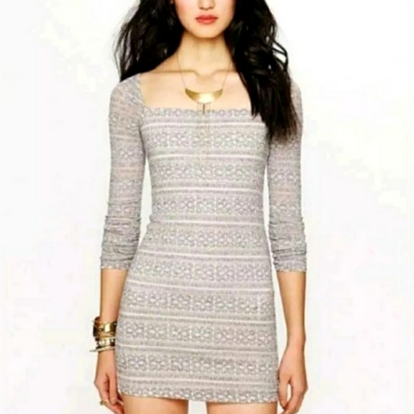 Free People Good Girl Gone Bad Bodycon Dress-Small - Picture 9 of 9